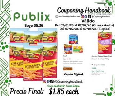 Ore-Ida Extra Crispy Fast Food Fries por $1.85