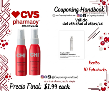 CHI 44 Iron Guard Thermal Protection Spray, 2 OZ por $1.99