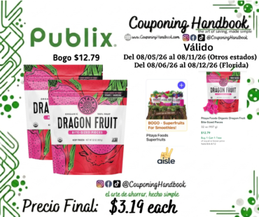 Pitaya Foods Organic Dragon Fruit Bite-Sized Pieces por $3.19