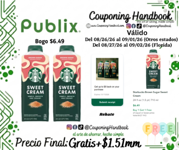 02 Starbucks Brown Sugar Sweet Cream Gratis