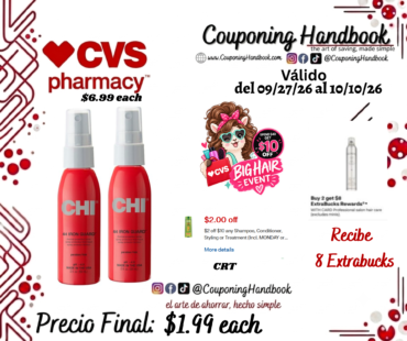 CHI 44 Iron Guard Thermal Protection Spray, 2 OZ por $1.99