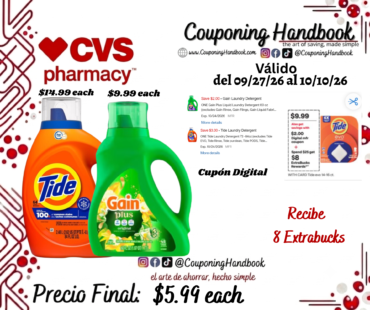Productos de Laundry por $5.99