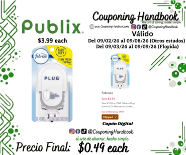 Febreze Plug Scented Oil Warmer por $0.49