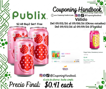 Poppi Prebiotic Soda por $0.41