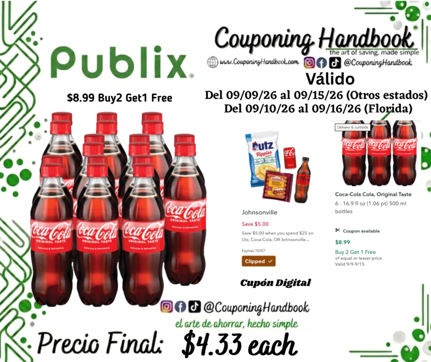 Coca-Cola Cola, Original Taste por $4.33