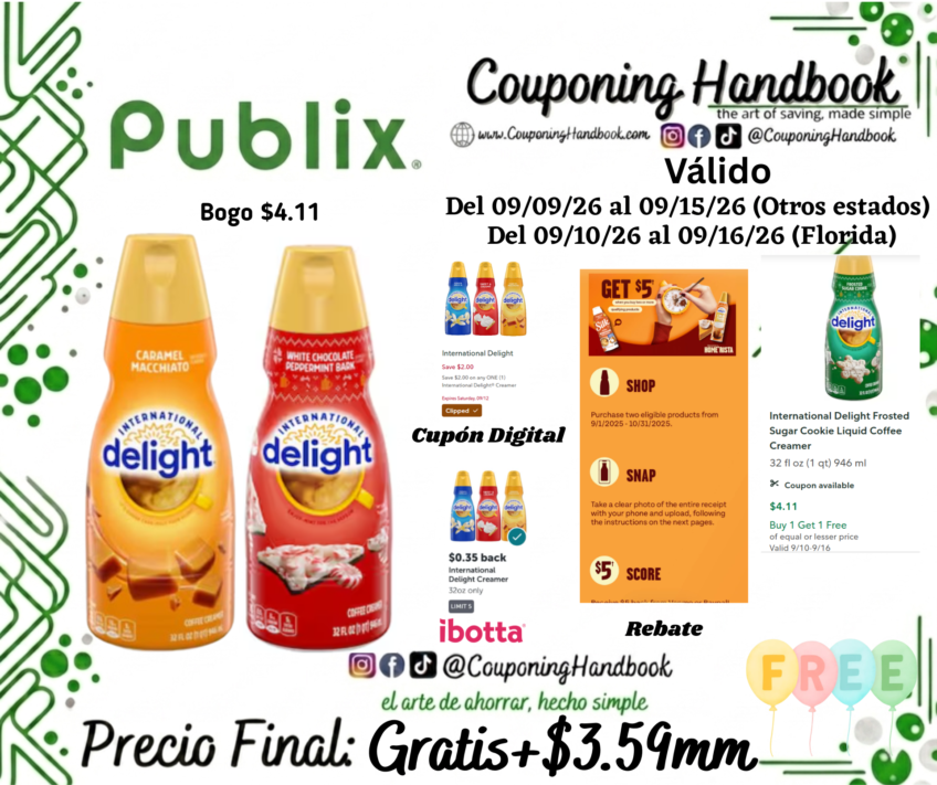 02 International Delight Coffee Creamer Gratis