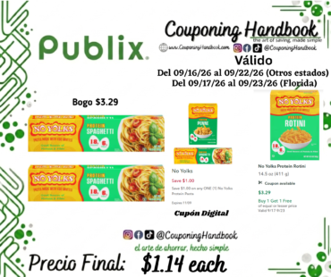 No Yolks Protein Spaghetti por $1.14