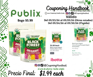 Black Forest Organic Forest Friends Gummy Candy por $1.99