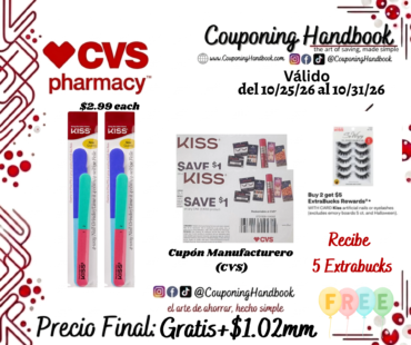 02 Kiss 4-Way Nail Grinder Gratis mas Ganancia
