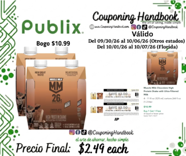 Muscle Milk Chocolate High Protein Shake with Ultra-Filtered Milk por $2.49