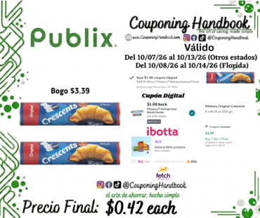 Pillsbury Original Crescents por $0.42