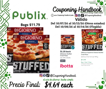 DiGiorno Cheese Stuffed Crust Pepperoni Pizza por $4.64