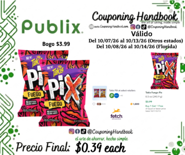 Takis Fuego Pix por $0.39