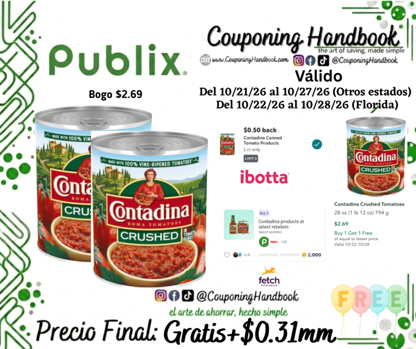 02 Contadina Crushed Tomatoes 28 oz  Gratis