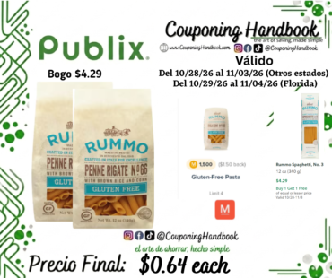 Rummo Penne Rigate, Gluten Free, No. 66 por $0.64